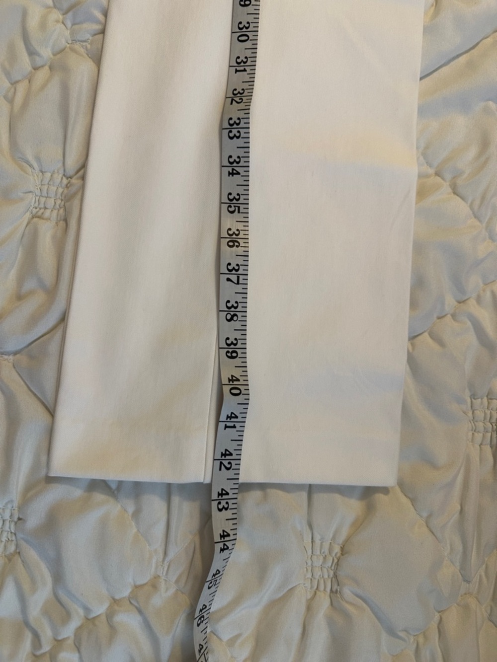 Talbots Size 10 White Trousers(0011) - Picture 6 of 6